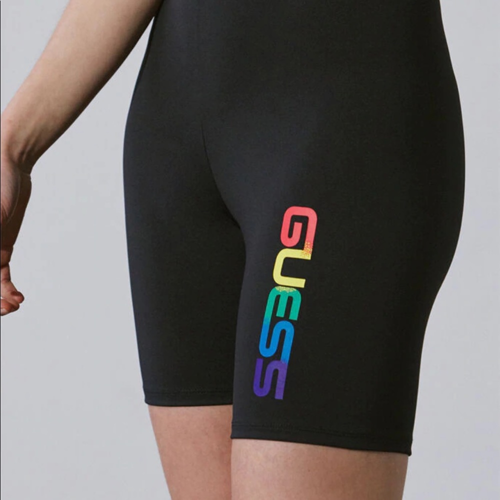 Jbalvin x guess biker shorts